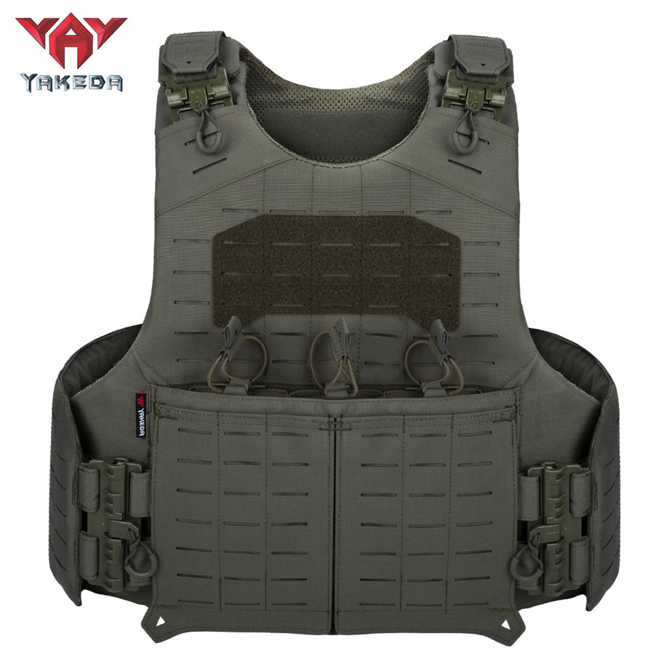 Tactical Plate Carrier Vest Quick Release - Gilet tactique de chasse et d'airsoft