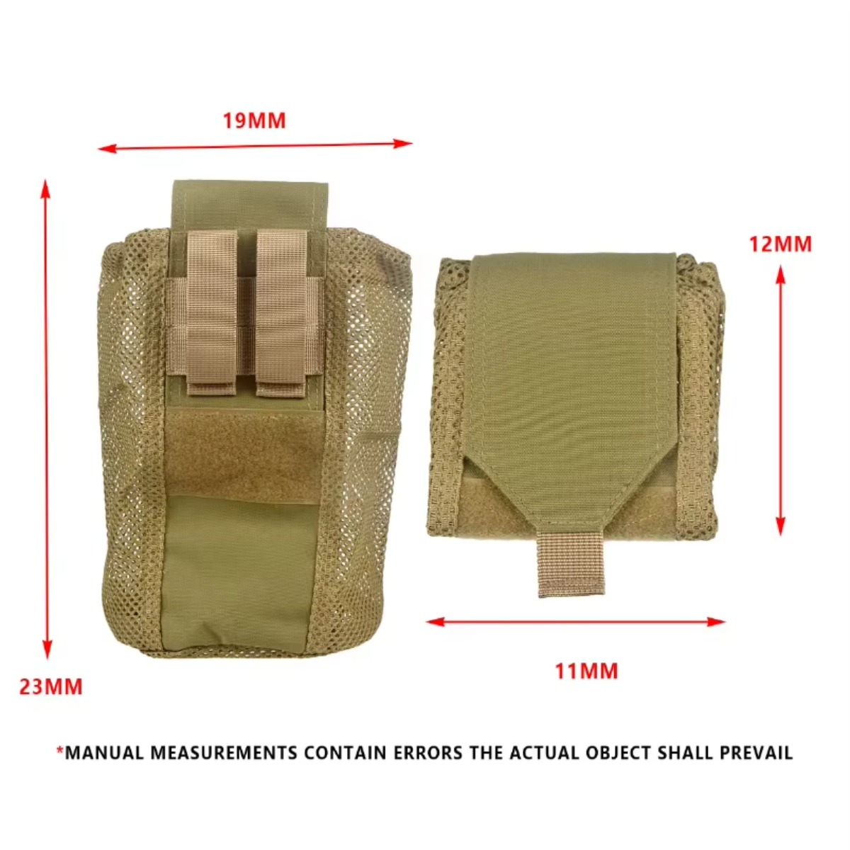Tactical Dump Pouch Foldable Drop Bag - Sacs de chasse tactiques pour sports