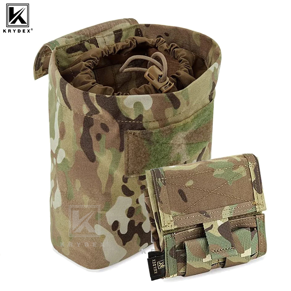 Tactical Dump Pouch Foldable Drop Bag - KRYDEX pochette de décharge tactique sac