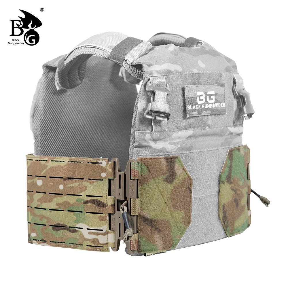 Tactical Plate Carrier Vest Quick Release - Gilet tactique BG, ensemble de boucles
