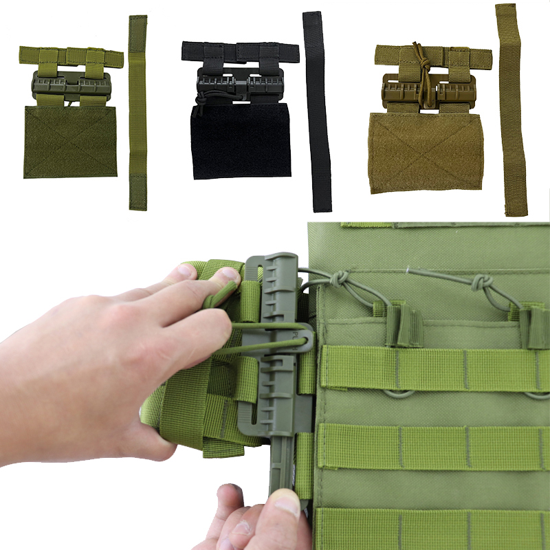 Tactical Plate Carrier Vest Quick Release - Kit de boucles pour gilet tactique