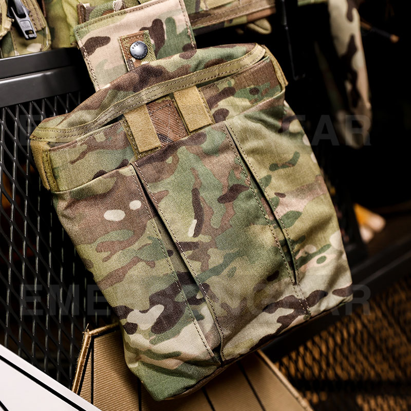 Tactical Dump Pouch Foldable Drop Bag - Emersongear pochette de décharge tactique MOLLE