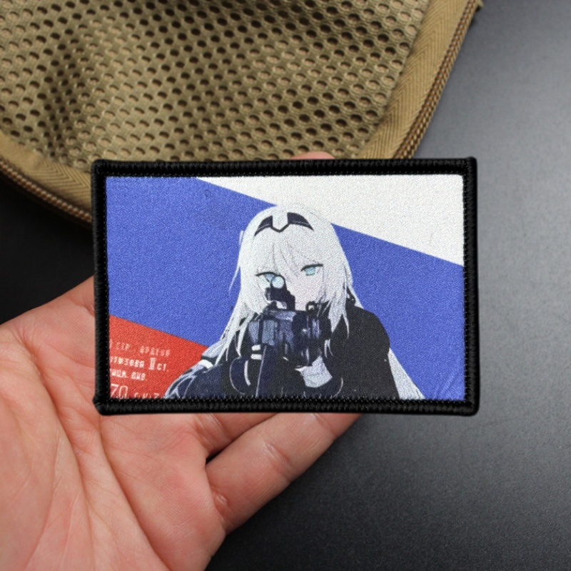 Patch Morale Tactical Military Hook Loop - Patch de dessin animé de beauté