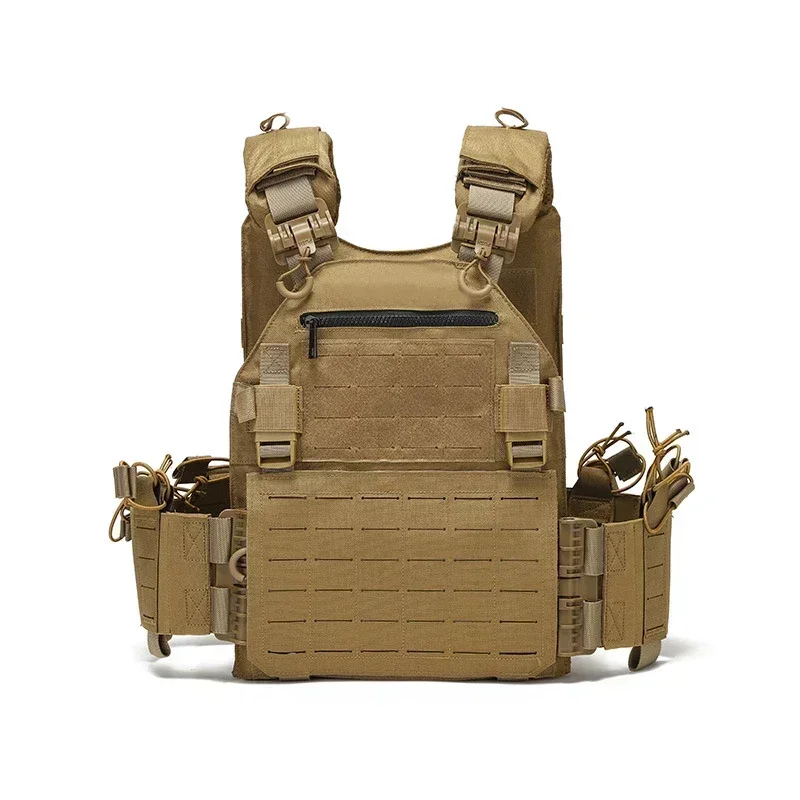 Tactical Plate Carrier Vest Quick Release - Gilet tactique à dégagement rapide J3,