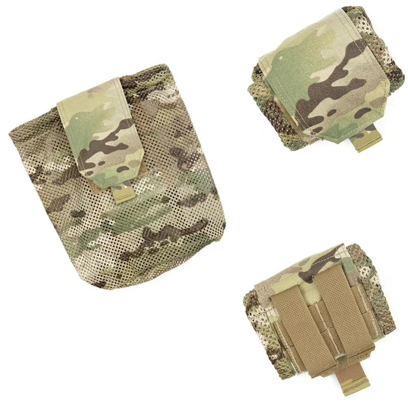Tactical Dump Pouch Foldable Drop Bag - Pochette de récupération tactique Airsoft EDC