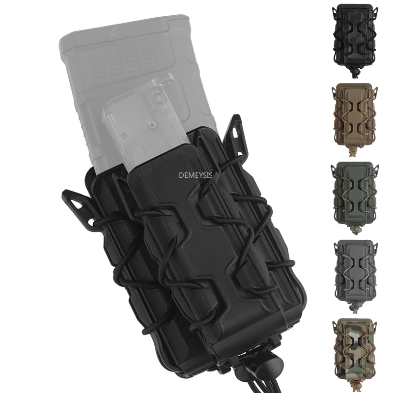 Molle Mag Pouch Double Magazine 5.56 9Mm - DULMOLLE-Double porte-chargeur pour fusil et odor,