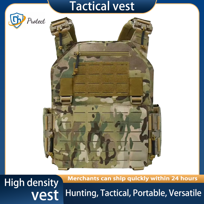 Molle Tactical Vest Military Laser Cut - Gilet tactique en Nylon 1000D de