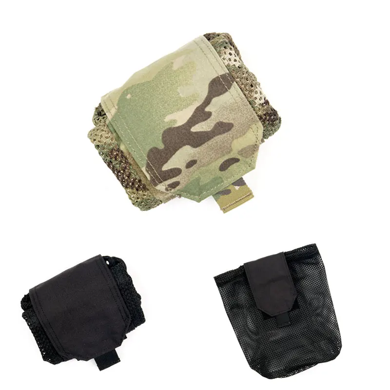 Tactical Dump Pouch Foldable Drop Bag - Pochette tactique pliable en maille pour