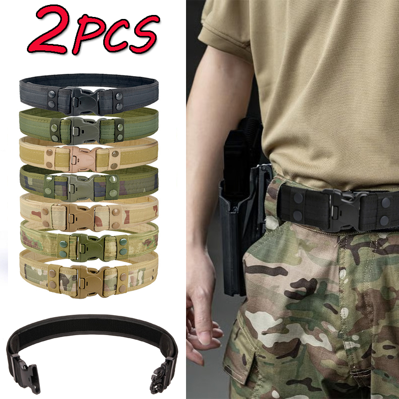 Ceinture tactique de camouflag - Tactical Combat Belt Quick Release Buckle avis et prix