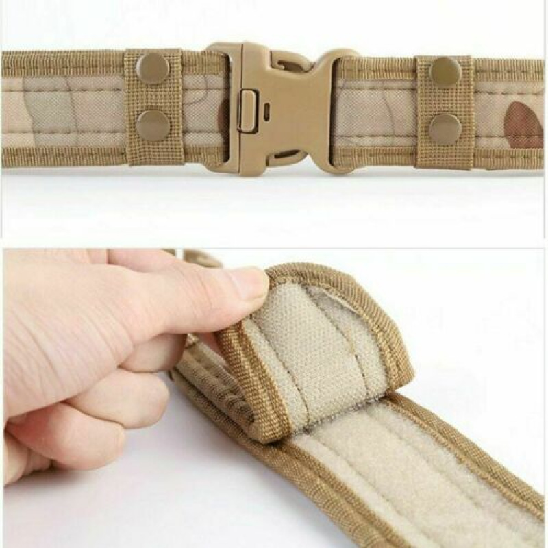 Ceinture tactique de camouflag - Tactical Combat Belt Quick Release Buckle avis et prix