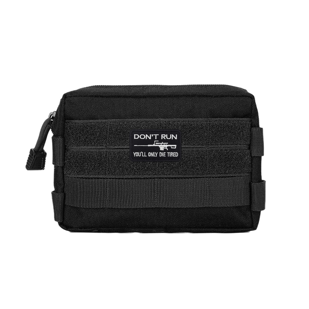 Ne courir pas amusant Meme tac - Patch Morale Tactical Military Hook Loop avis et prix