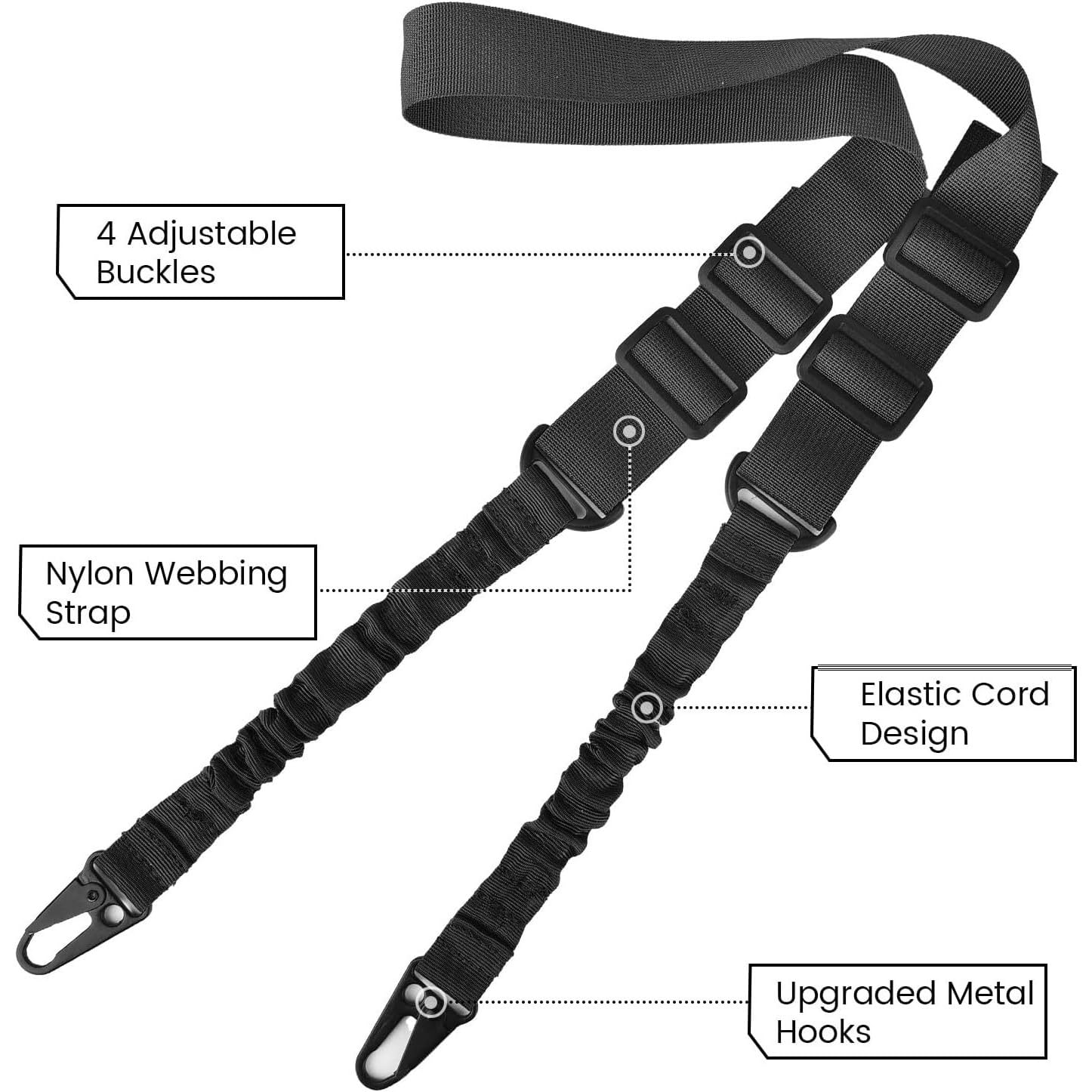 Élingue tactique à deux points - Tactical Sling 2 Point Quick Adjust Rifle avis et prix