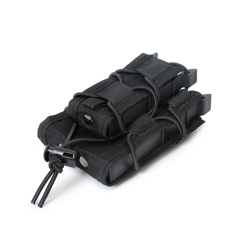 Pochette pour magazines AK AR  - Molle Mag Pouch Double Magazine 5.56 9Mm avis et prix