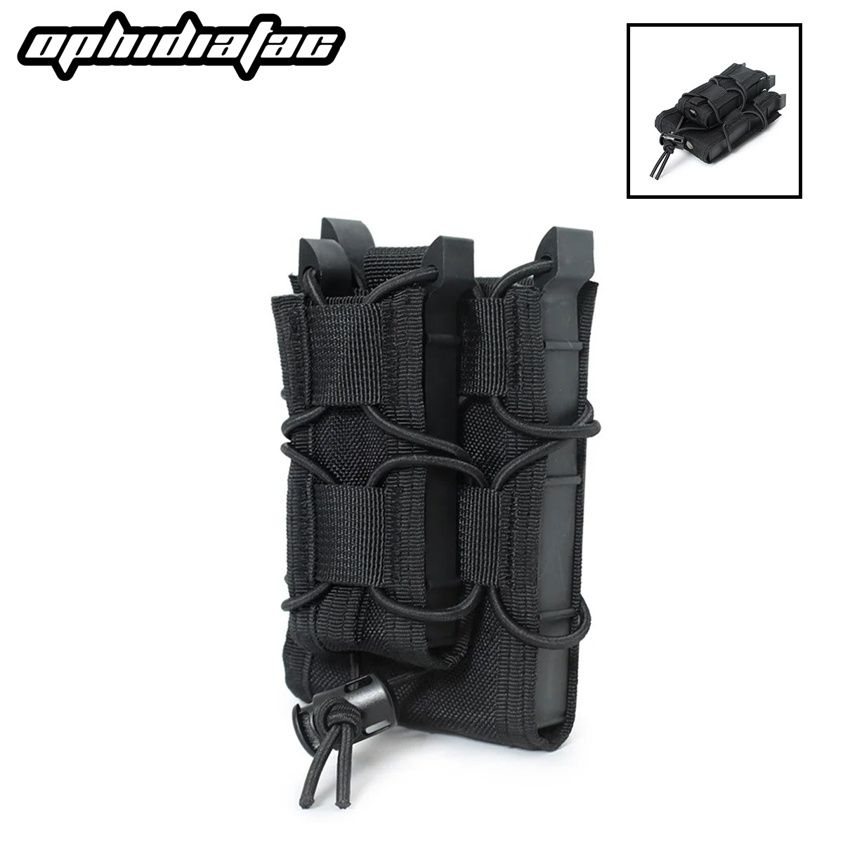 Pochette pour magazines AK AR  - Molle Mag Pouch Double Magazine 5.56 9Mm avis et prix