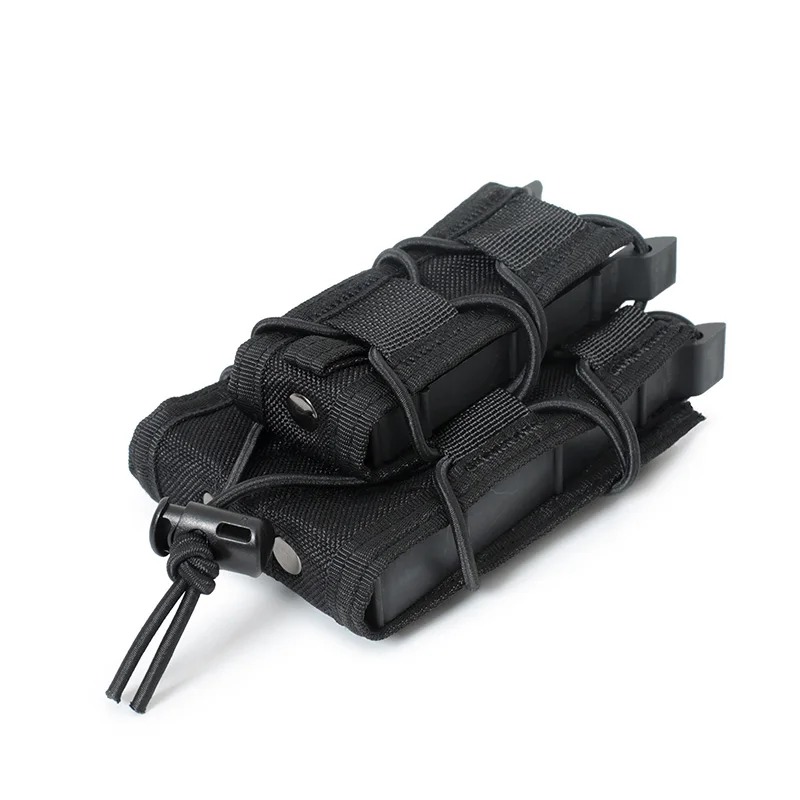 Pochette pour magazines AK AR  - Molle Mag Pouch Double Magazine 5.56 9Mm avis et prix