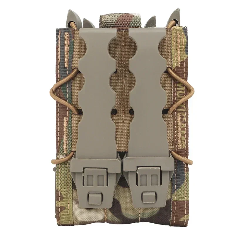 Pochette tactique pour chargeu - Molle Mag Pouch Double Magazine 5.56 9Mm avis et prix