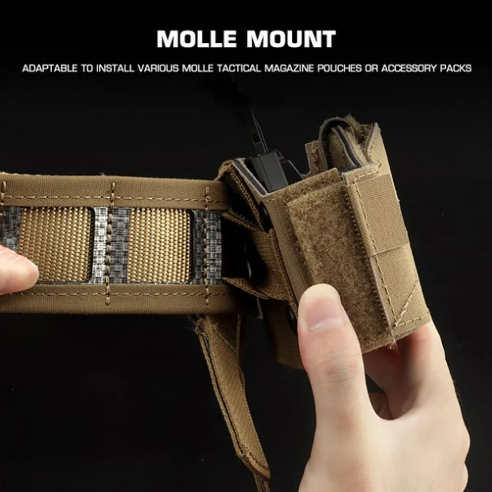 Dulmolle-Ceinture 3 en 1 à dég - Tactical Combat Belt Quick Release Buckle avis et prix