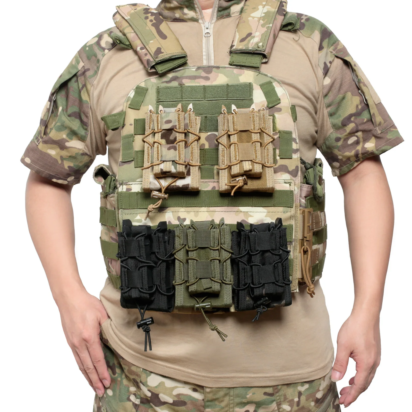 Pochette pour magazines Molle  - Molle Mag Pouch Double Magazine 5.56 9Mm avis et prix