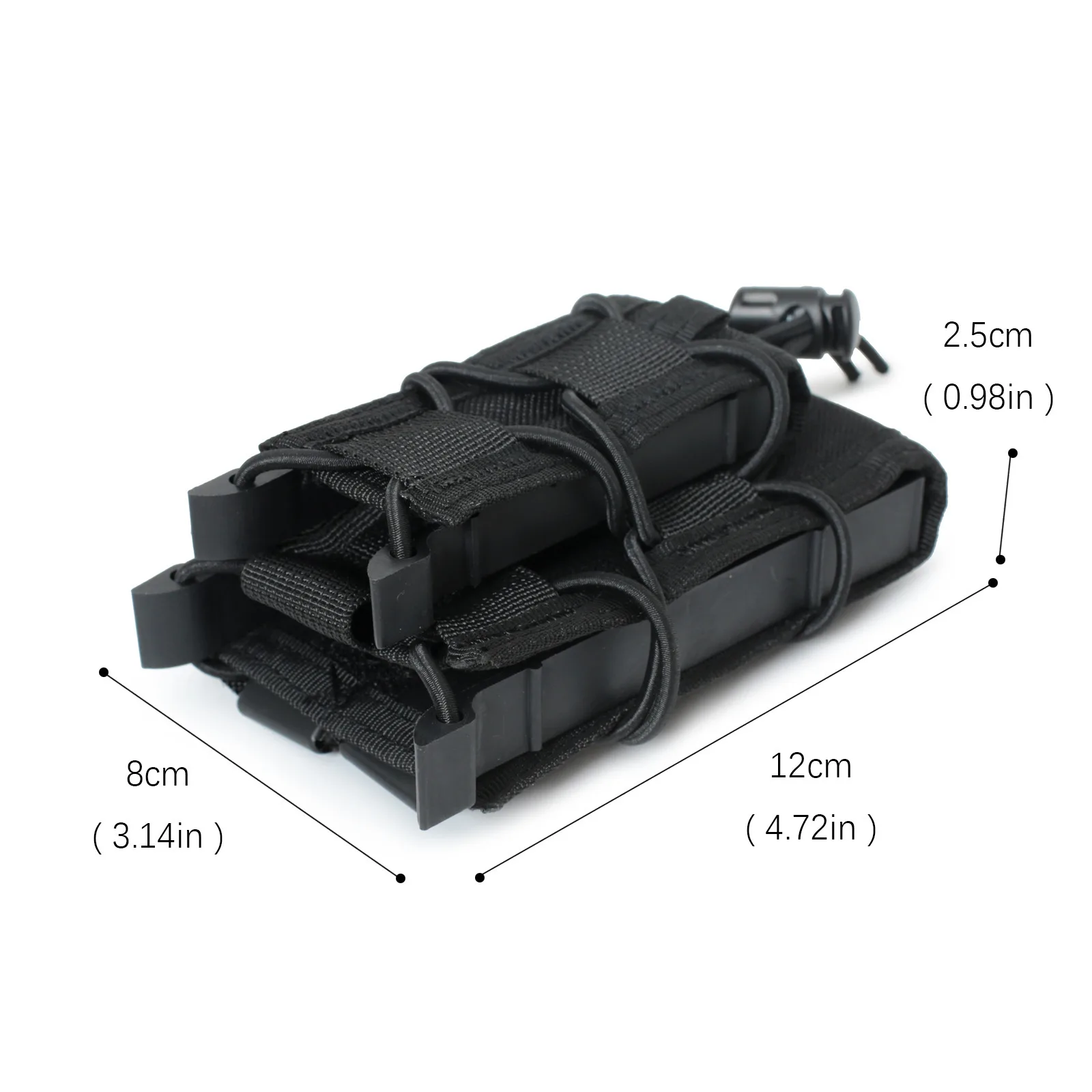 Pochette pour magazines Molle  - Molle Mag Pouch Double Magazine 5.56 9Mm avis et prix