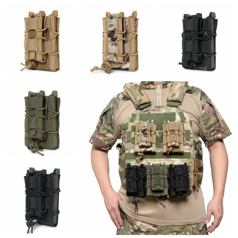 Pochette Molle 5.56 9mm pour c - Molle Mag Pouch Double Magazine 5.56 9Mm avis et prix
