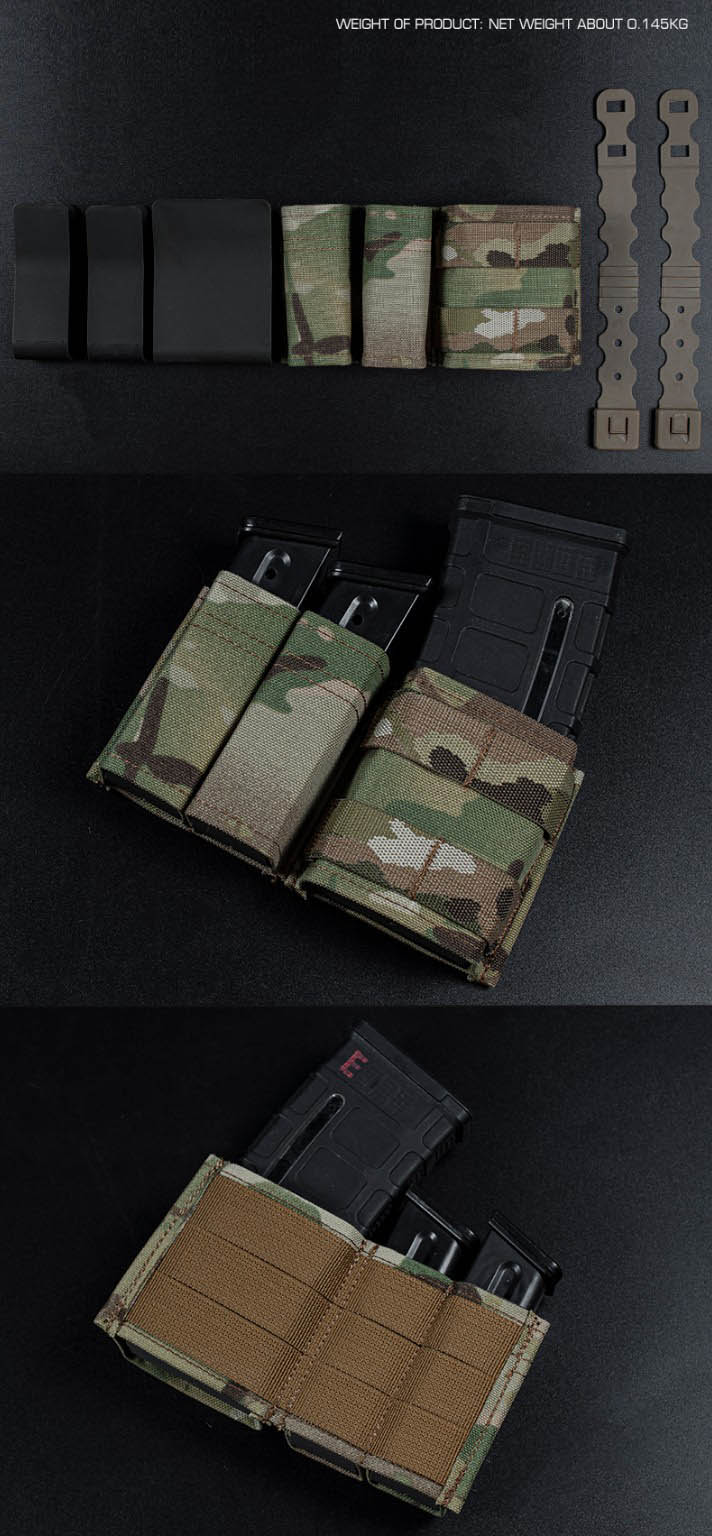 Pochette tactique MOLLE pour c - Molle Mag Pouch Double Magazine 5.56 9Mm avis et prix