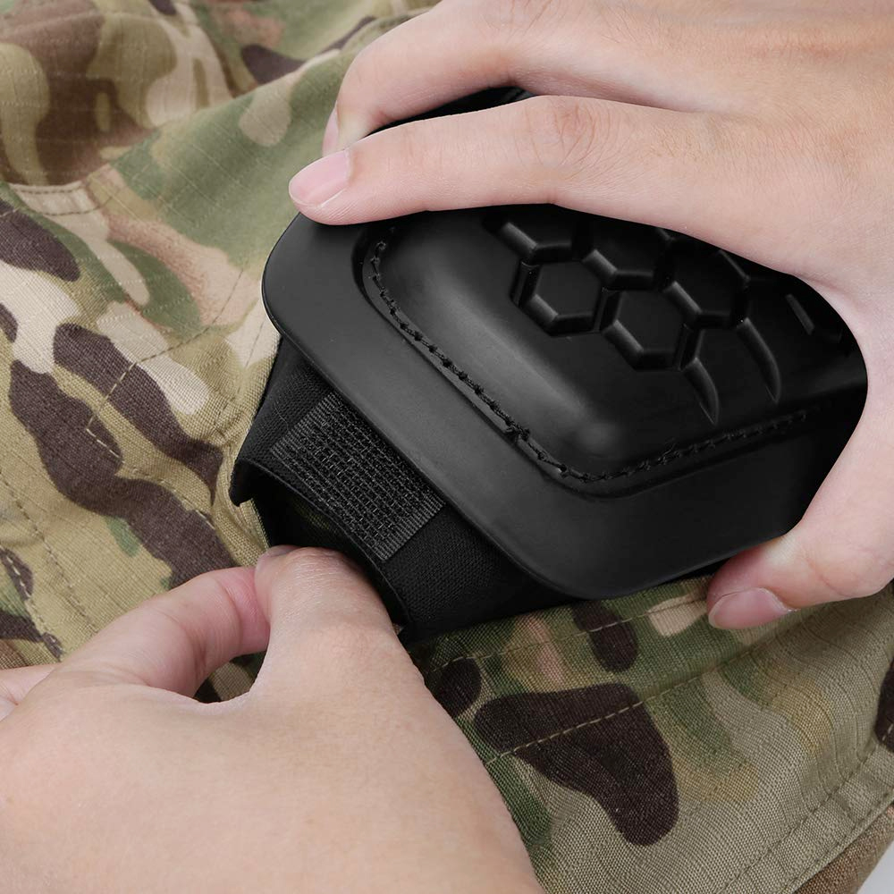 4 pièces/ensemble genouillère  - Combat Knee Pads Elbow Pads Set Military avis et prix