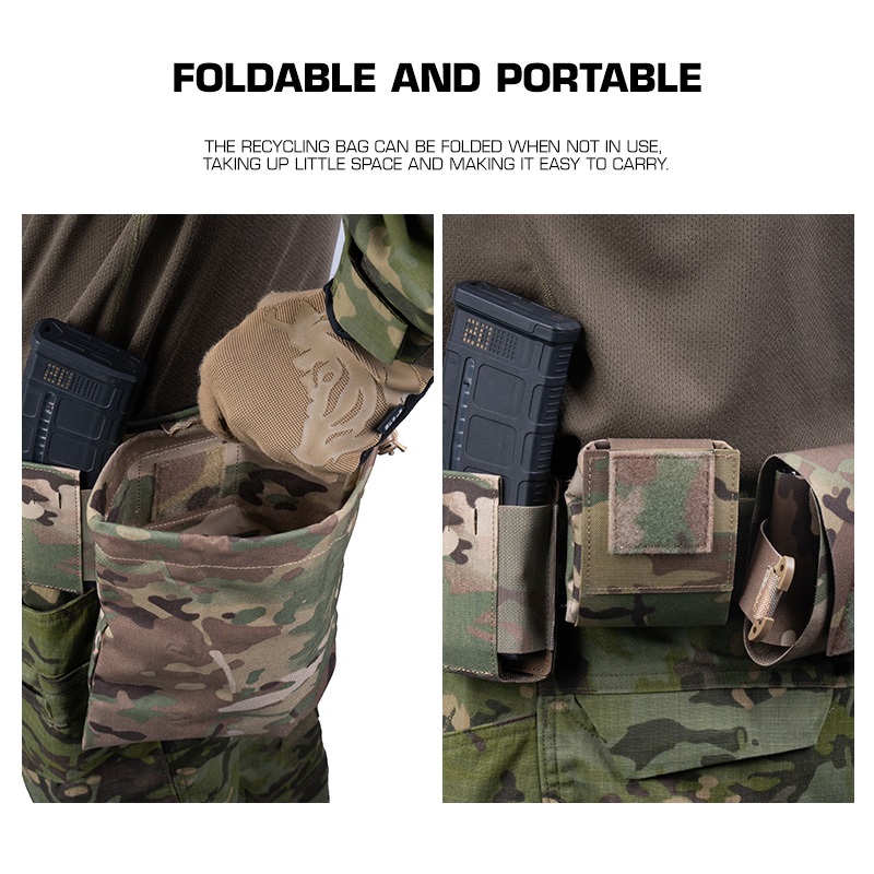 Pochette tactique pliable pour - Tactical Dump Pouch Foldable Drop Bag avis et prix