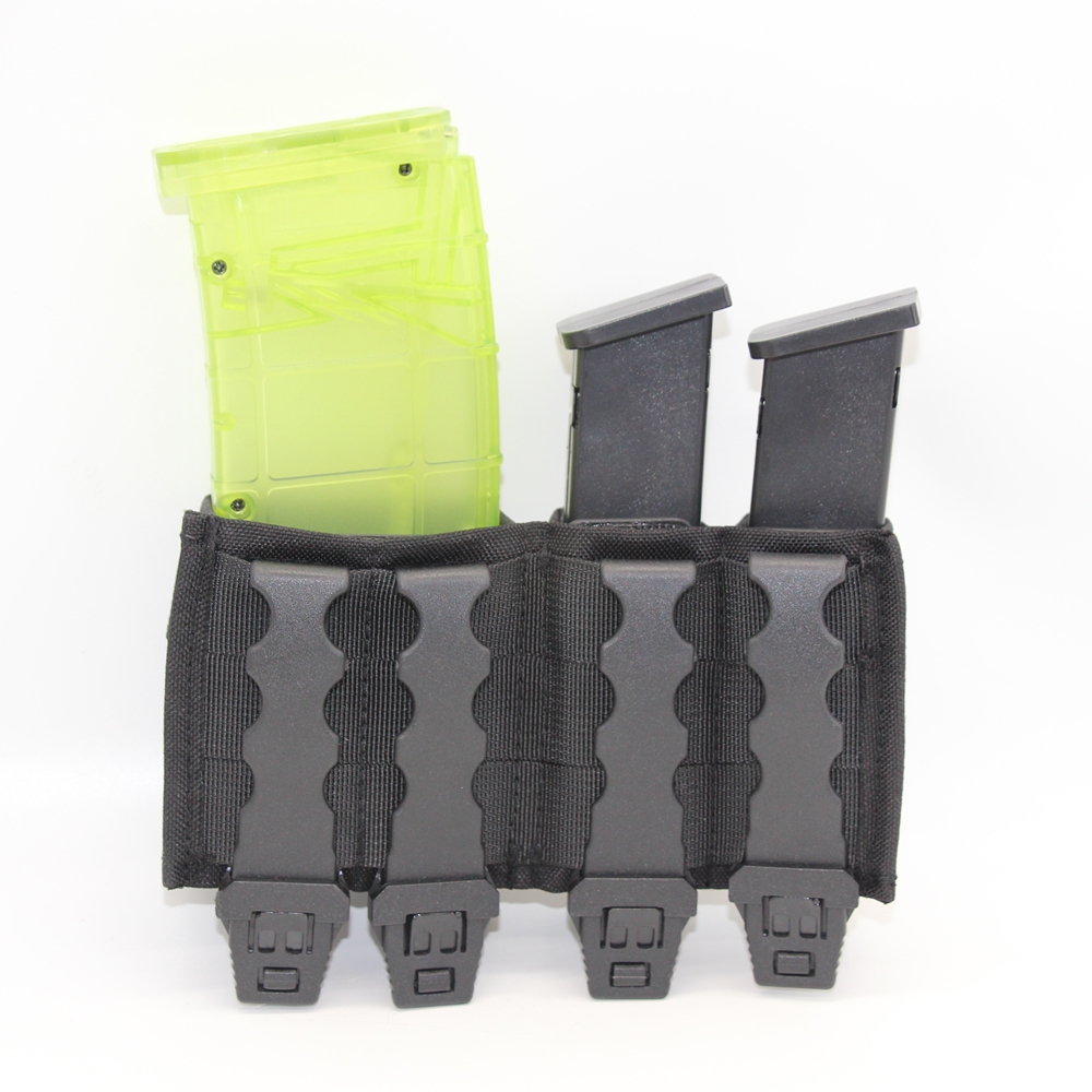 Pochette pour chargeur 5.56 av - Molle Mag Pouch Double Magazine 5.56 9Mm avis et prix