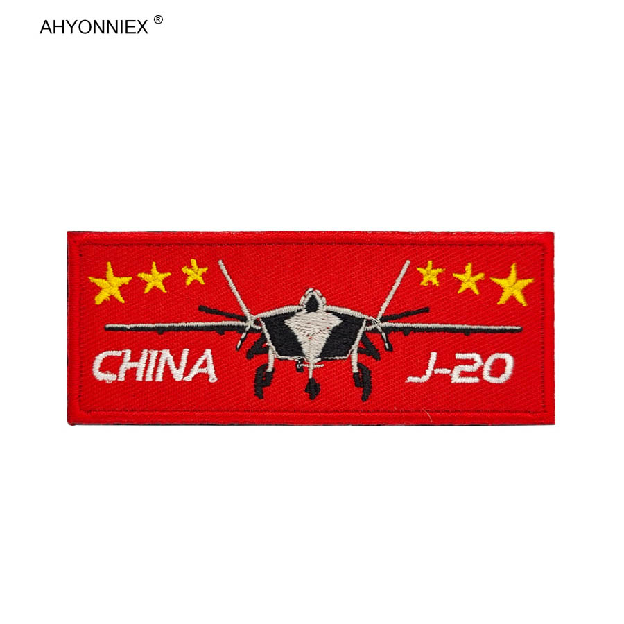 Patch de drapeau chinois J20 e - Patch Morale Tactical Military Hook Loop avis et prix