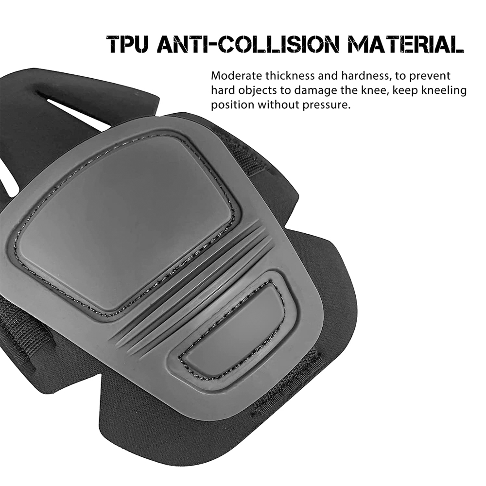 Ensemble de genouillères et co - Combat Knee Pads Elbow Pads Set Military avis et prix