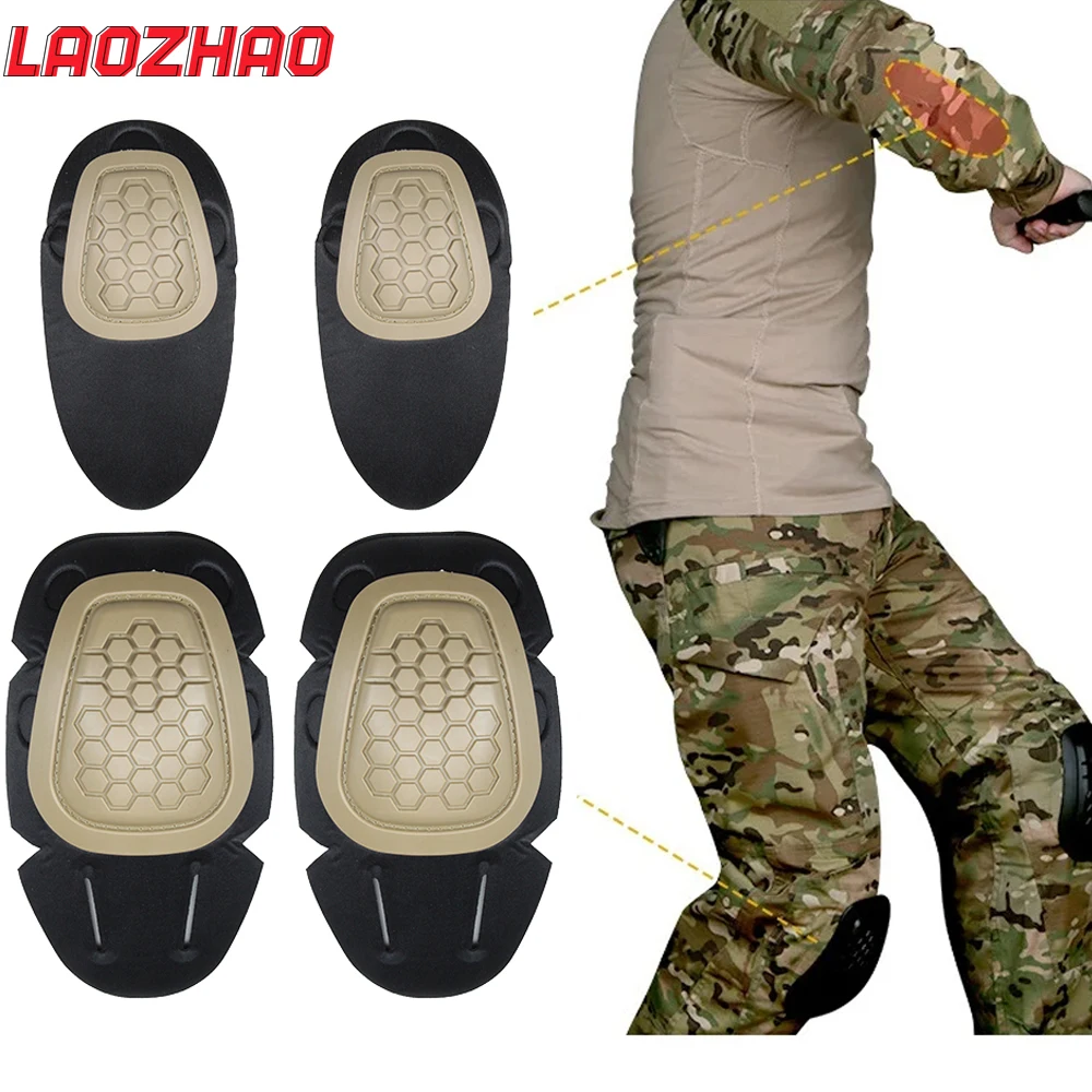 Ensemble de coudières et genou - Combat Knee Pads Elbow Pads Set Military avis et prix