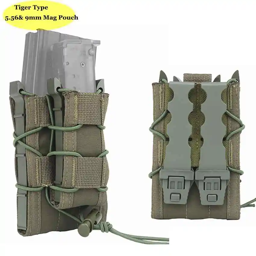 Porte-chargeurs tactique Molle - Molle Mag Pouch Double Magazine 5.56 9Mm avis et prix
