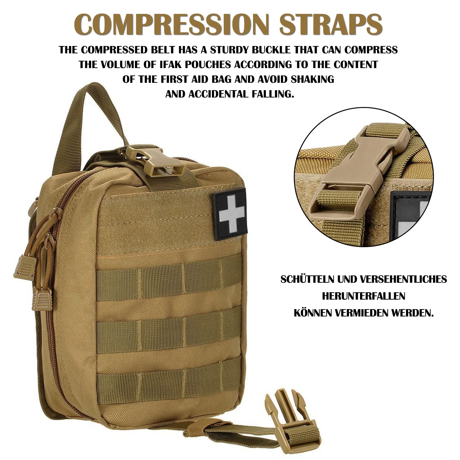Trousse de premiers secours vi - Tactical Med Kit Pouch Ifak Rip Away avis et prix