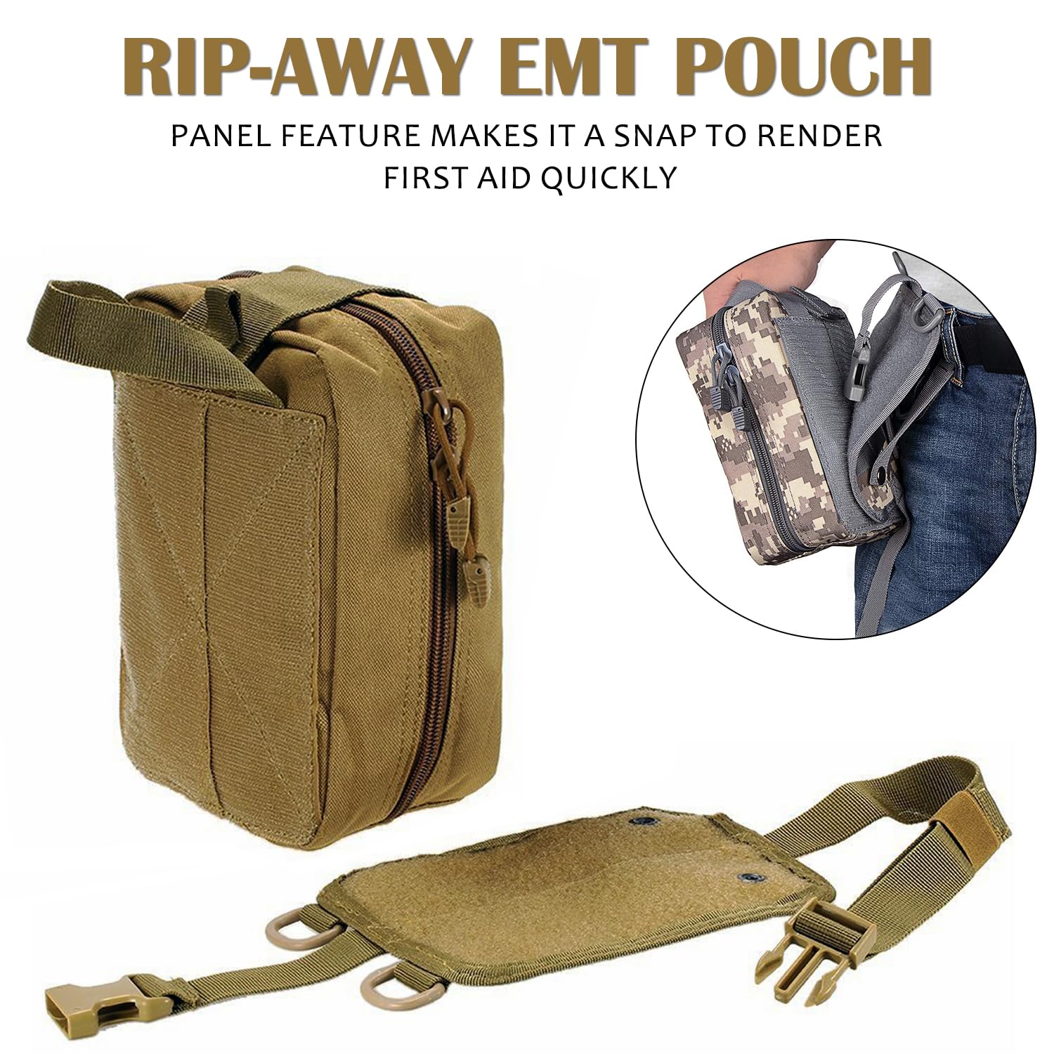 Trousse de premiers secours vi - Tactical Med Kit Pouch Ifak Rip Away avis et prix