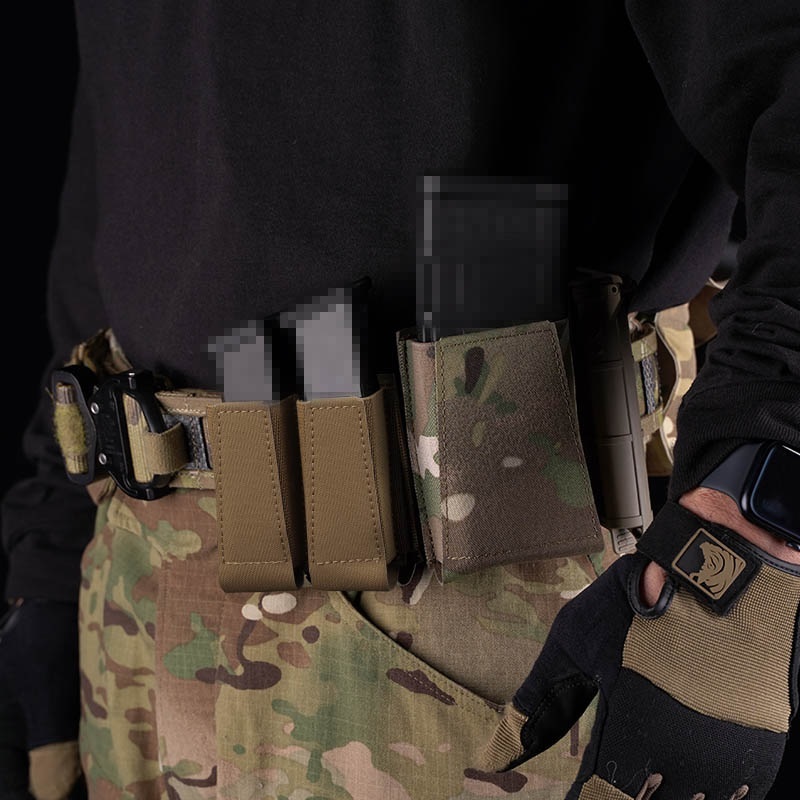 Pochette tactique Molle Double - Molle Mag Pouch Double Magazine 5.56 9Mm avis et prix