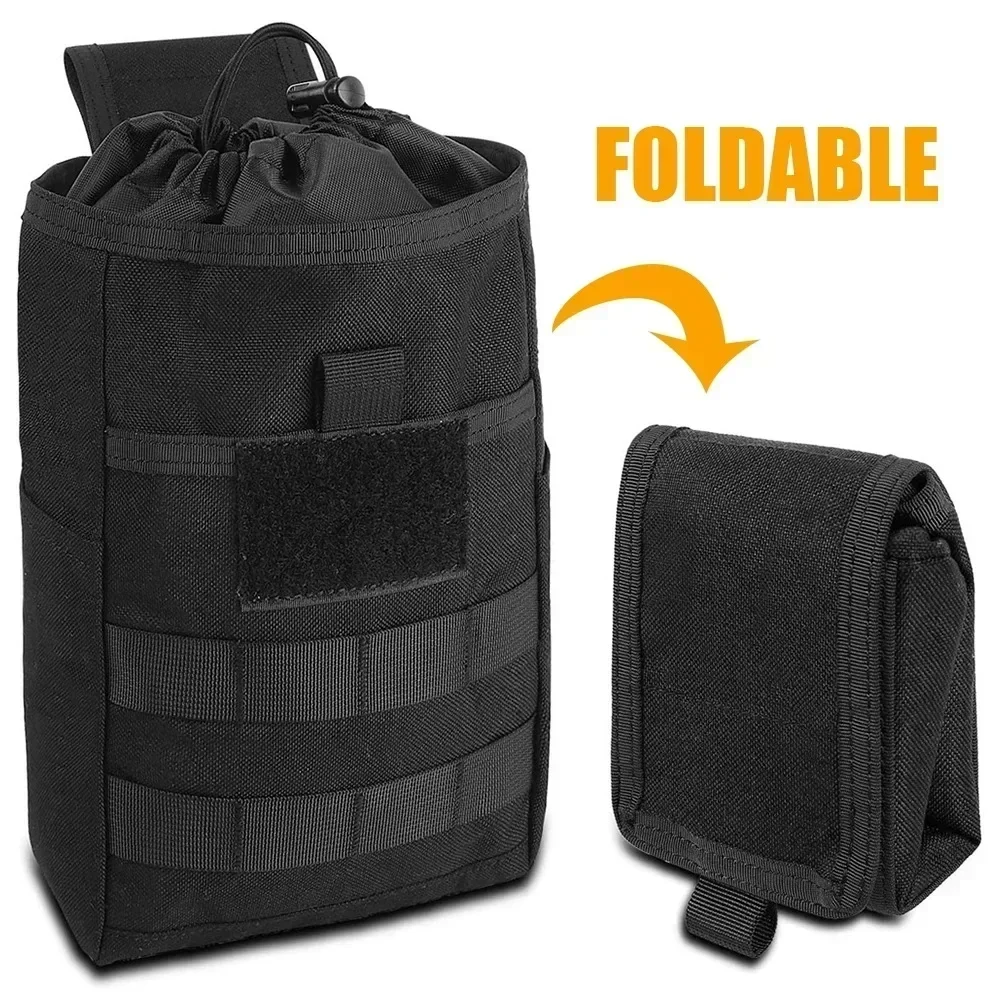 Sac tactique pliable Molle pou - Tactical Dump Pouch Foldable Drop Bag avis et prix
