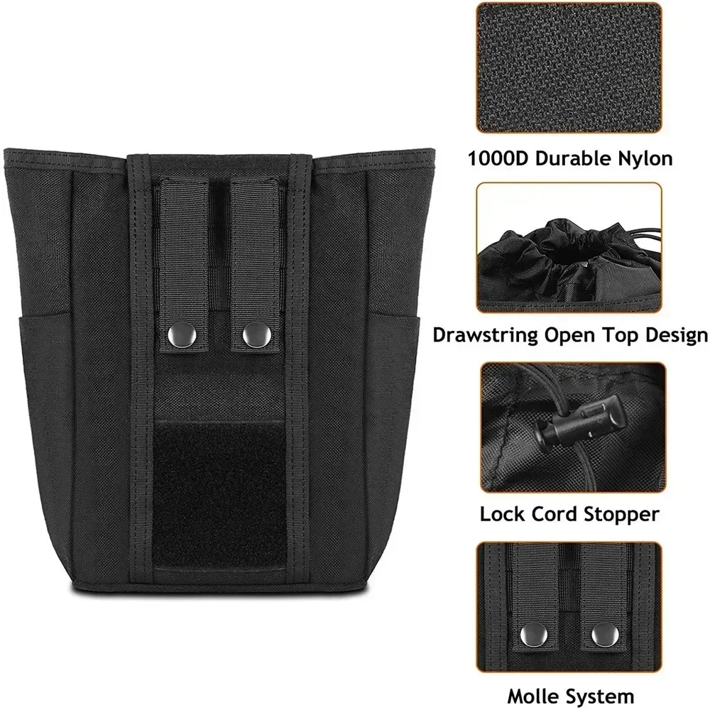 Sac tactique pliable Molle pou - Tactical Dump Pouch Foldable Drop Bag avis et prix