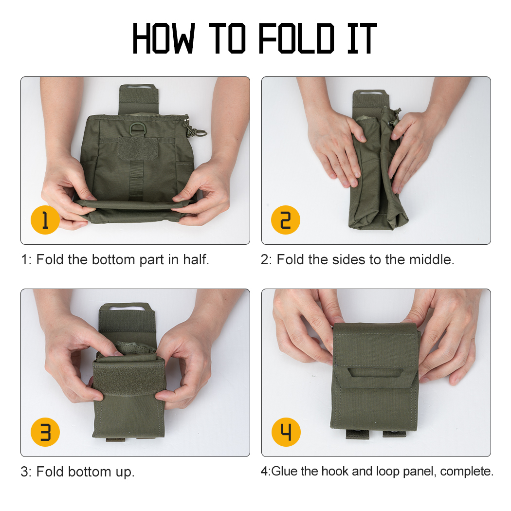 IDOGEAR pochette de décharge t - Tactical Dump Pouch Foldable Drop Bag avis et prix