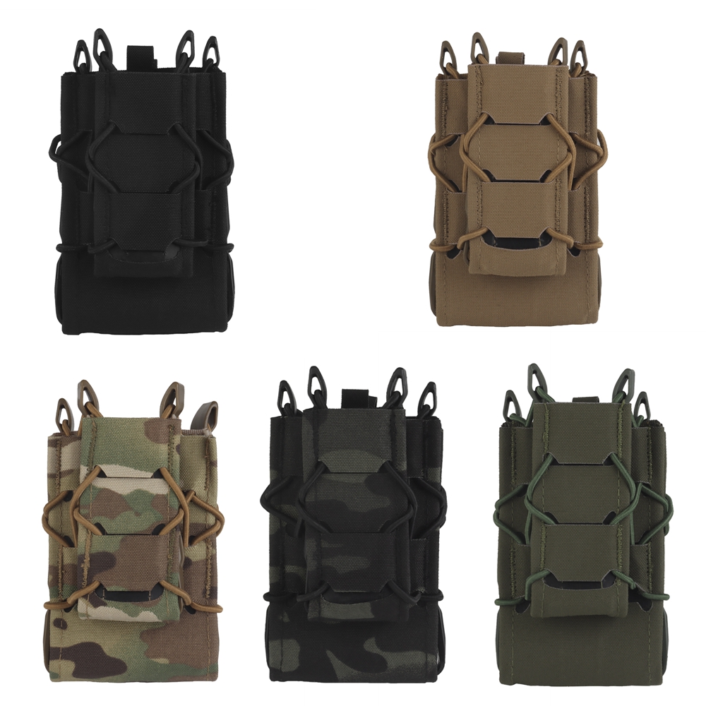 Pochette Double pour magazines - Molle Mag Pouch Double Magazine 5.56 9Mm avis et prix