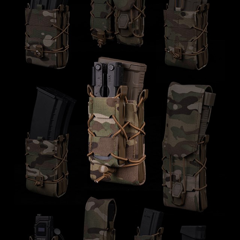 Pochette Double pour magazines - Molle Mag Pouch Double Magazine 5.56 9Mm avis et prix