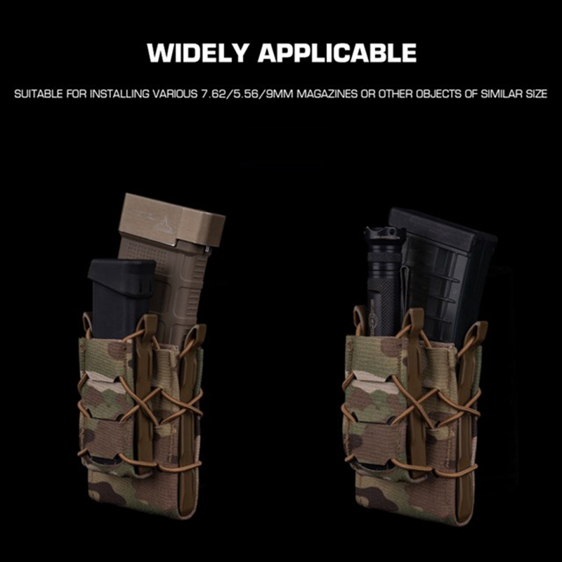 Pochette Double pour magazines - Molle Mag Pouch Double Magazine 5.56 9Mm avis et prix