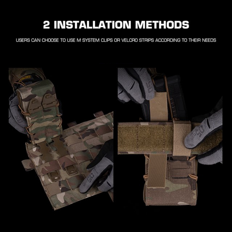 Pochette Double pour magazines - Molle Mag Pouch Double Magazine 5.56 9Mm avis et prix