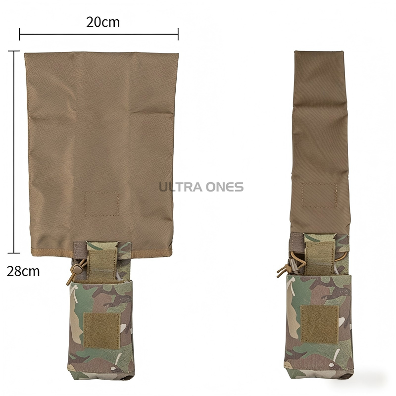 Sacs de taille de chasse en pl - Tactical Dump Pouch Foldable Drop Bag avis et prix