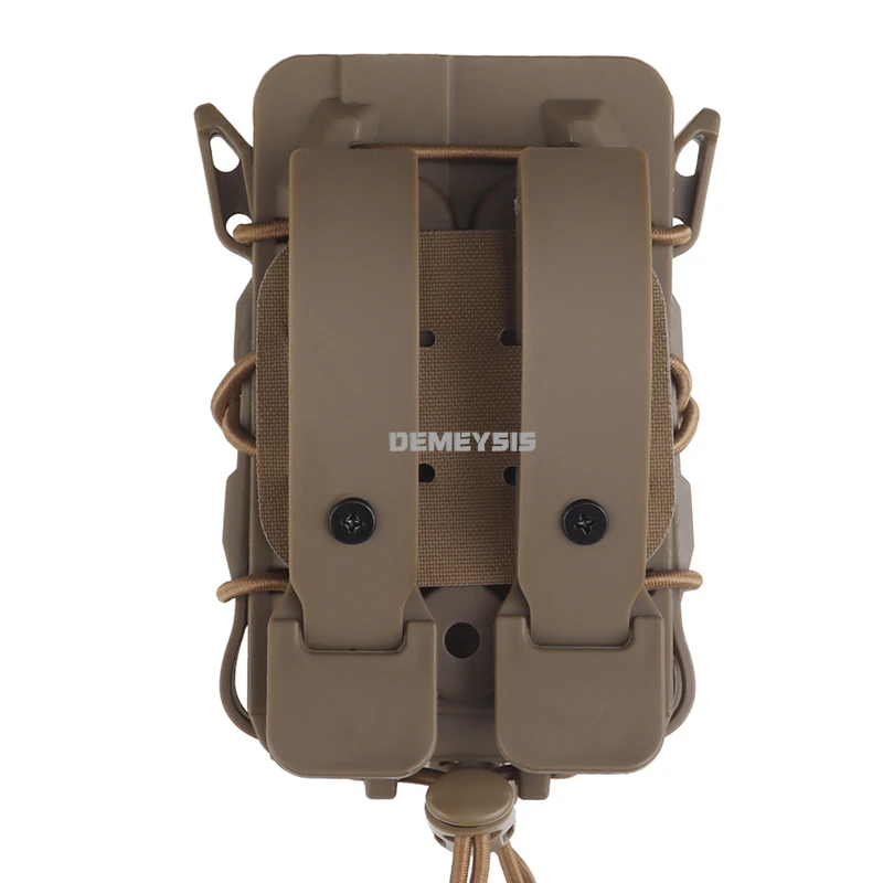 DULMOLLE-Double porte-chargeur - Molle Mag Pouch Double Magazine 5.56 9Mm avis et prix