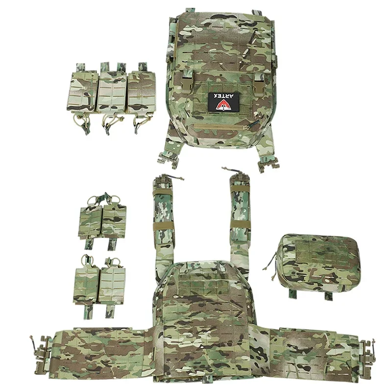 Gilet tactique porte-plaque ve - Tactical Plate Carrier Vest Quick Release avis et prix