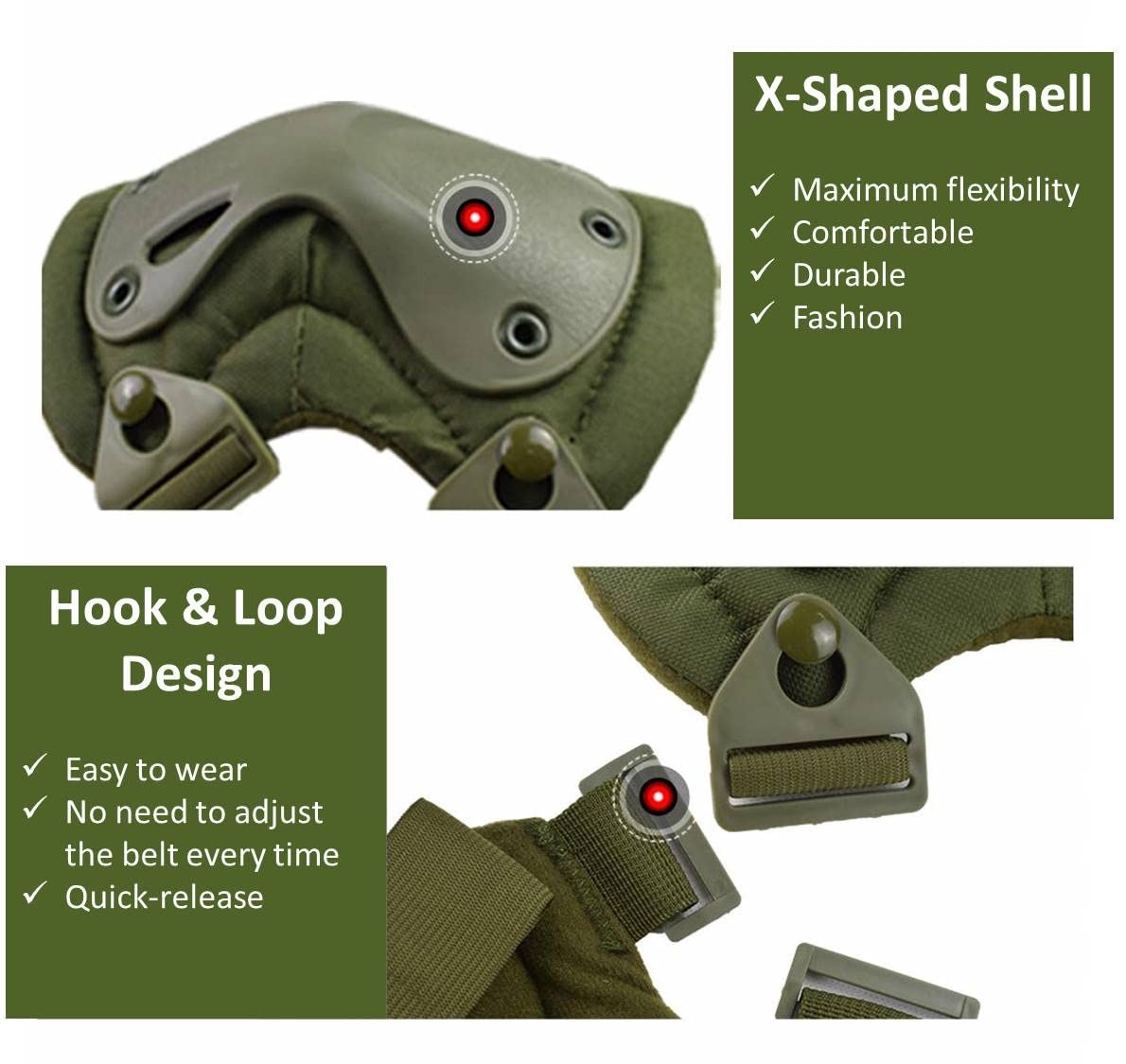Ensemble de 4 protections tact - Combat Knee Pads Elbow Pads Set Military avis et prix