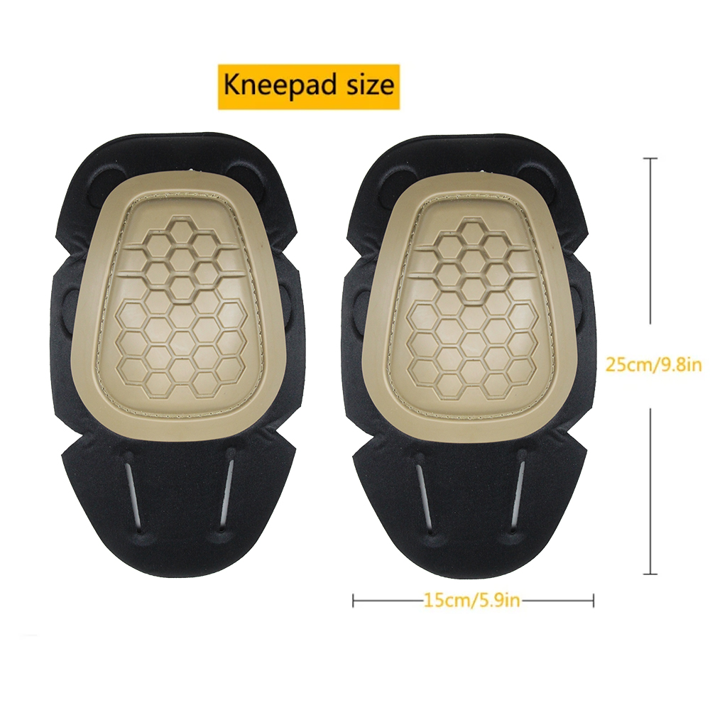 Ensemble de 4 pièces : genouil - Combat Knee Pads Elbow Pads Set Military avis et prix