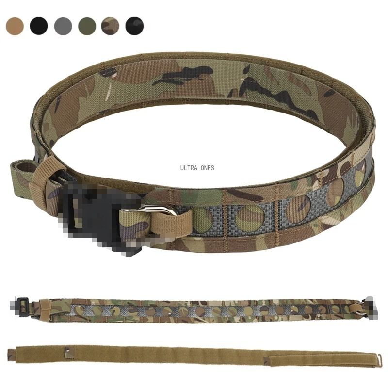 Ceintures tactiques 2 en 1 à d - Tactical Combat Belt Quick Release Buckle avis et prix