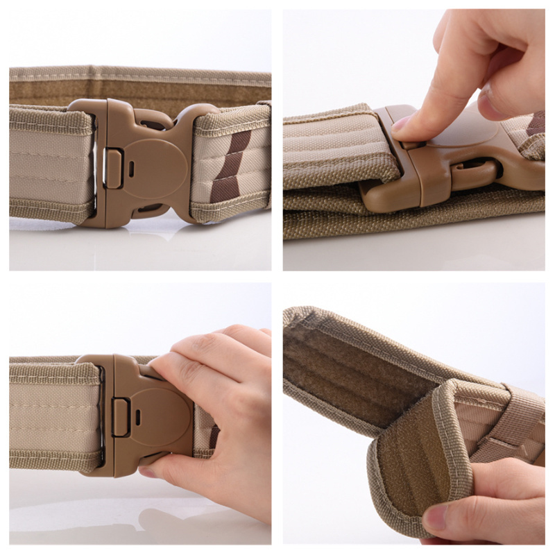 Ceintures de Combat de Style m - Tactical Combat Belt Quick Release Buckle avis et prix