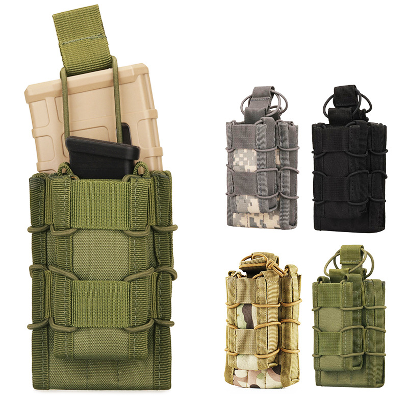 Pochette pour magazines AK AR  - Molle Mag Pouch Double Magazine 5.56 9Mm avis et prix